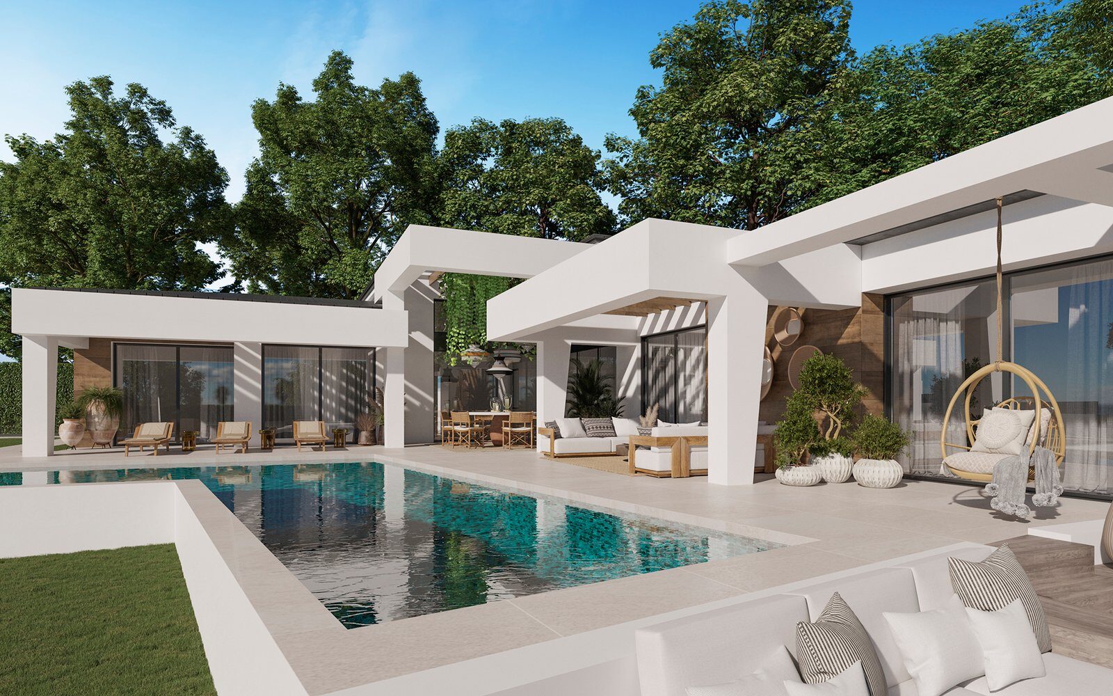 Villa de 4 dormitorios en Valle de Golf, Nueva Andalucía 4 Bedroom villa in Valle de Golf, Nueva Andalucía Vilă de 4 dormitoare în Valle de Golf, Nueva Andalucía Villa de 4 chambres à Valle de Golf, Nueva Andalucía