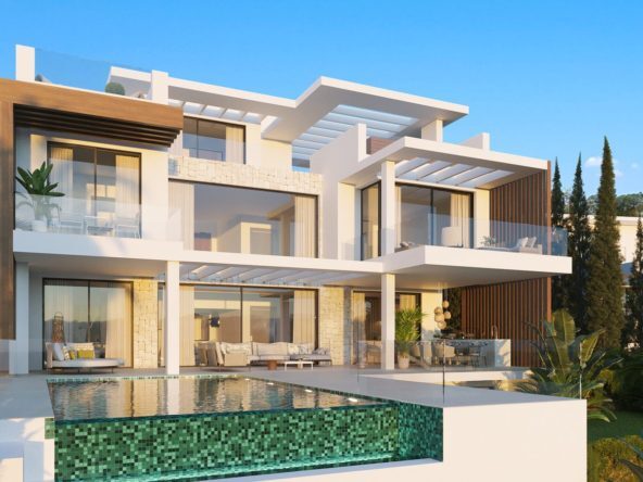 Villas de 3 y 4 habitaciones en Estepona 3 or 4 Bedroom villas in Estepona Vile cu 3 sau 4 dormitoare în Estepona Villas de 3 ou 4 chambres à Estepona