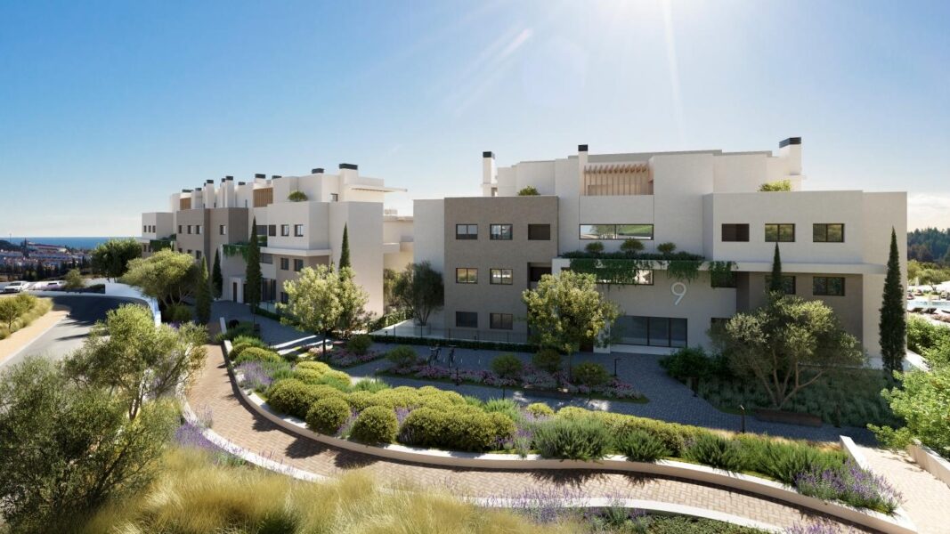 Nuevo piso de 1 dormitorio en Altos del Chaparral, Mijas