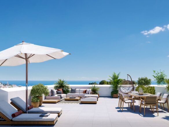 atractivos pisos y áticos de 3 dormitorios en Fuengirola Attractive 3 bedroom flats and penthouses in Fuengirola Apartamente de 3 dormitoare în Fuengirola Appartements et penthouses de 3 chambres à Fuengirola