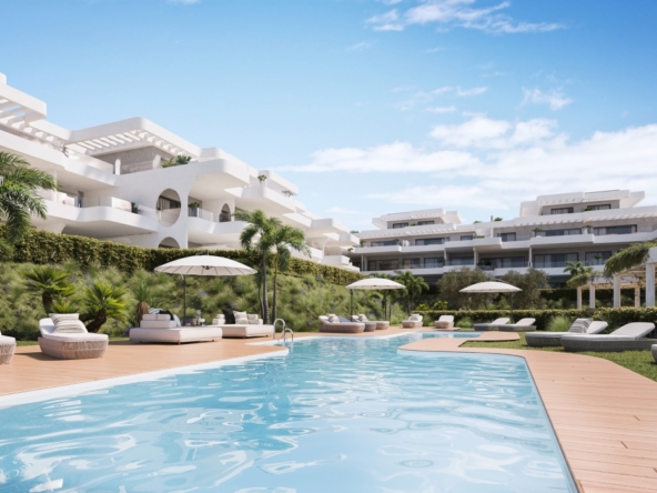 Apartamente noi cu 2 dormitoare in Estepona