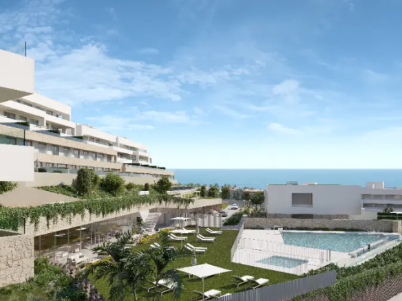 Apartamente noi cu 2 dormitoare în La Gaspara, Estepona
