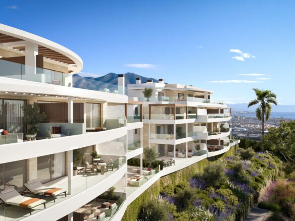 Apartamente noi cu 2 dormitoare în Mijas