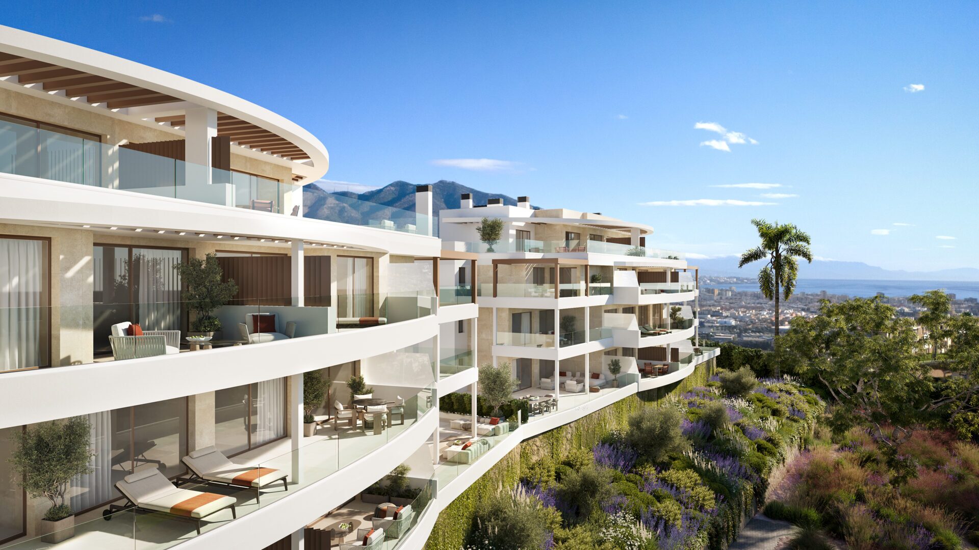 Apartamente noi cu 2 dormitoare în Mijas