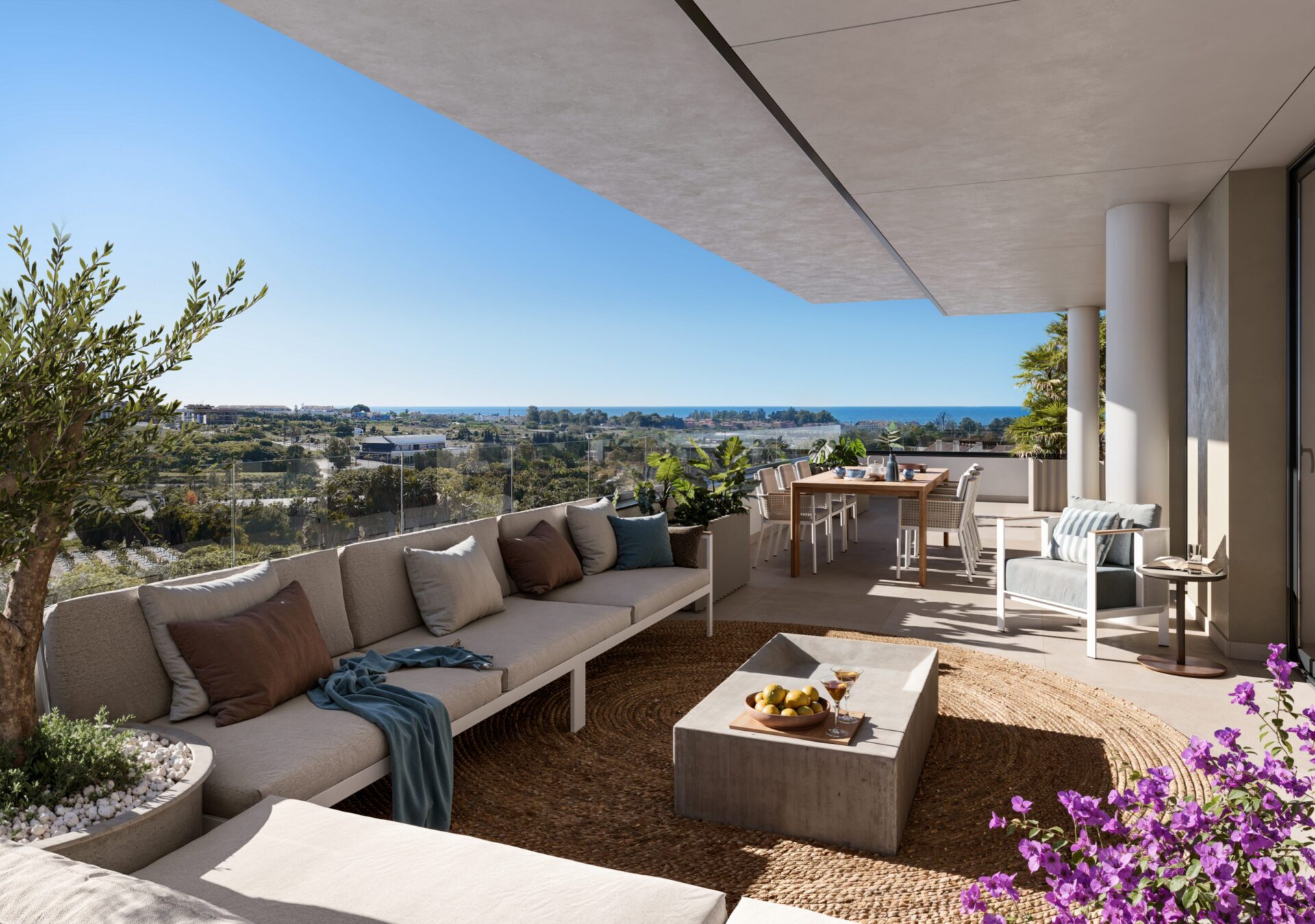 Apartamente noi cu 3 dormitoare in Estepona