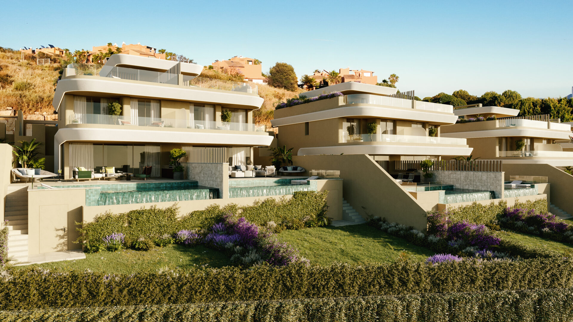 Case cu 3 dormitoare în Estepona