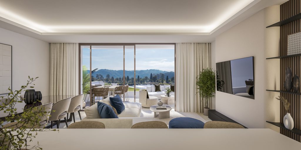 Apartamente cu 2 dormitoare în Mijas Golf